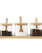 Light Brown Square / Set of 3