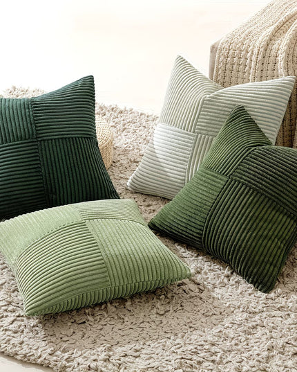 Set of Four Corduroy Pillow Covers
